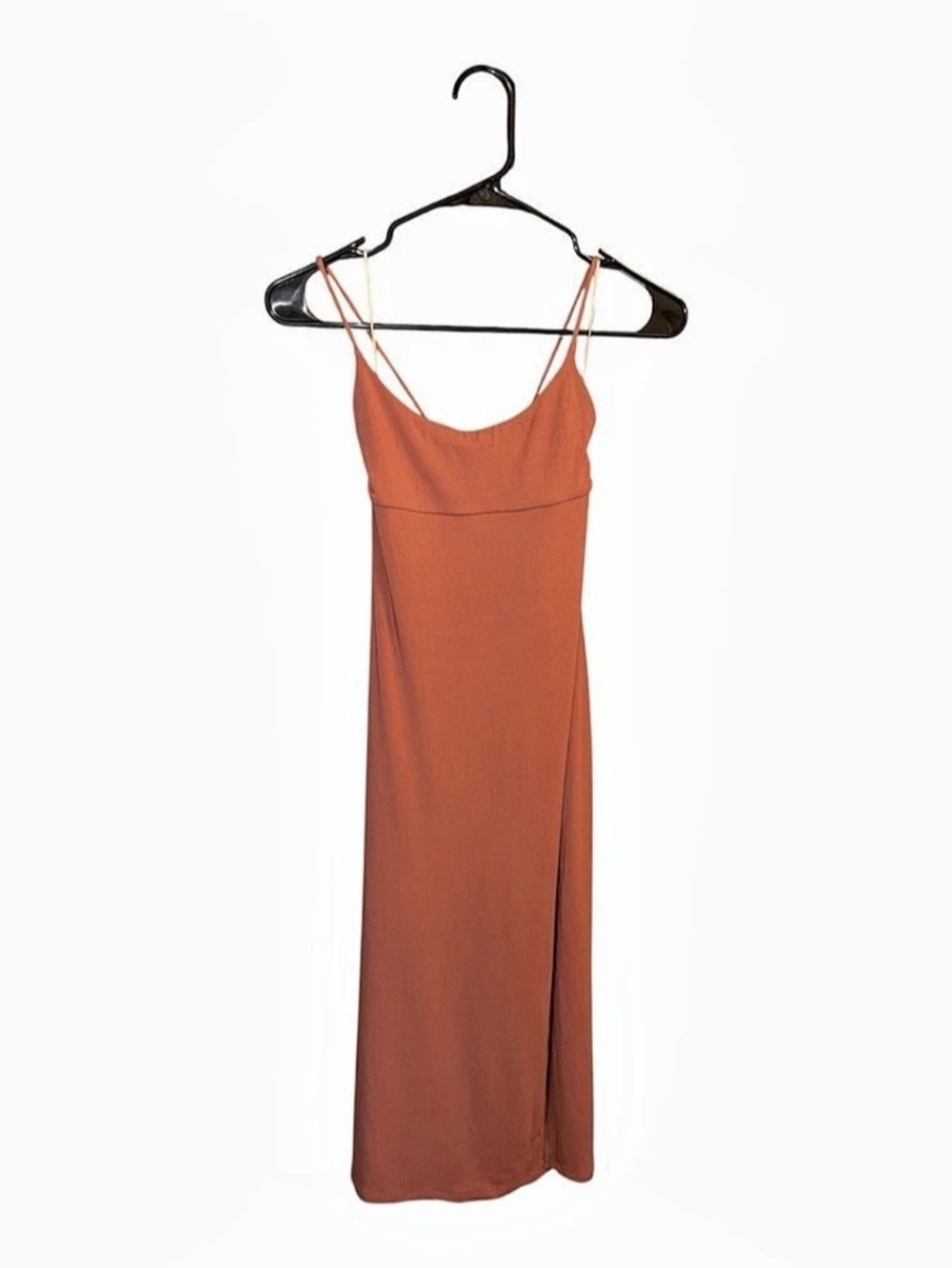 Wilfred The Only Slit Slip Dress Maxi in Rusty Pink Size XS